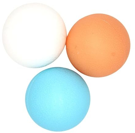 PEHHAH Jongleringsbollar, jongleringsbollar för nybörjare och proffs uppsättning av 3, hållbar jongleringsboll kit - blandade färger