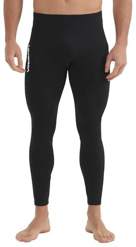Lemorecn Wetsuit Pants Men 1.5mm Neoprene Wetsuit Bottoms Swim Pants for Swimming Canoeing Snorkeling Scuba Kayaking Diving (UK1012-M)