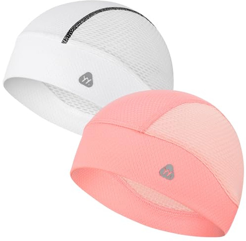 YANIKY Casquettes rafraîchissantes pour homme, doublure de casque en maille respirante, casquettes de sport pour femmes, casquette de cyclisme légère