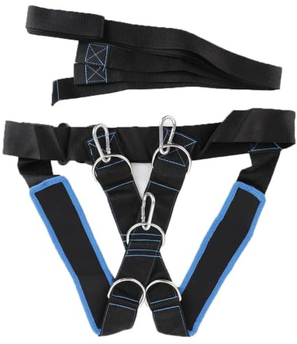 Harnais de Traction pour Pneus, Bande d'entraînement Réglable, Harnais d'épaule pour Traîneau d'entraînement de Vitesse et de Force, Ceinture de Résistance pour équipement Sportif