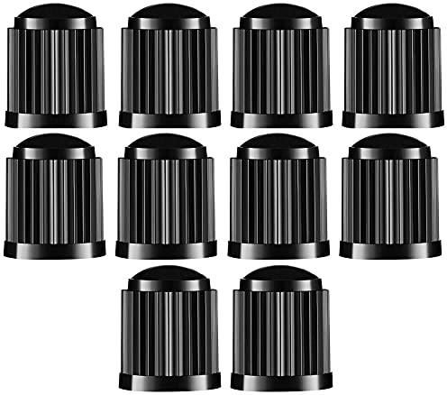 10 Stück - Ventilkappen schwarz Kunststoff - Ventilkappen für Auto und Fahrradventil - Auto & Motorrad & Fahrrad - Rad & Reifen