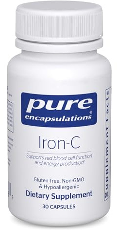 Pure Encapsulations Iron-C, 30 Capsules