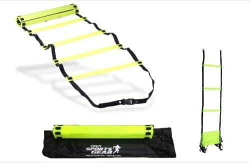 22YardsPro Agility ladder 8 Meters Yellow training jumping fitness jump coaching speed UK