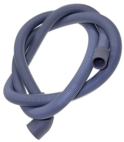 SOS ACCESSOIRE Ablaufschlauch für Waschmaschine, HARDWARE TUBING, Silber, 1 Stück