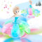 NIEBYI Toys for Girls 2-5,Dancing Princess Spin Crawling Toys for Little Girl age 3-5 with Colorful Flashing Lights and Music,Christmas Birthday Gifts Toy for 2 3 4 5 Year Olds Girls