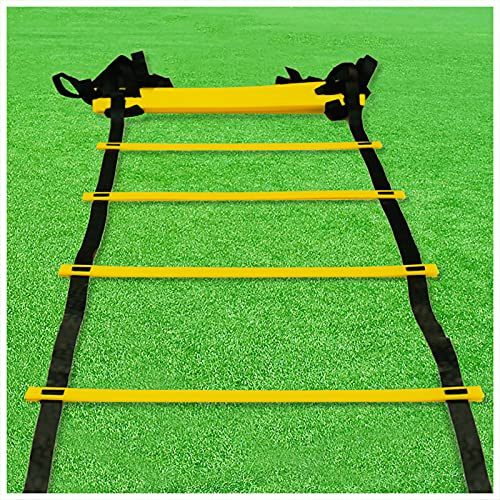 Agility Ladder Adjustable Speed Training Ladder, Indoor/Outdoor Coordination Performance Exercise Equipment, Football Sports Agility Ladde(Size:5m)