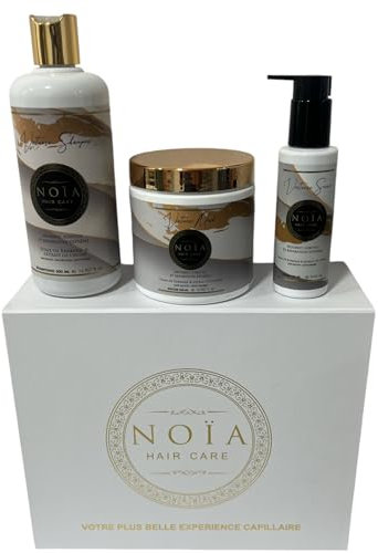 Coffret Prestige Capillaire VIRTUOSE - Trio Shampoing + Masque + Sérum - Figue De Barbarie & Caviar - NOÏA HAIR
