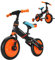 UBRAVOO Laufrad für Kinder ab 3 4 5 Jahre, 4-in-1 Kinder Fahrrad ab 3 Jahren mit Option Stützräder und Pedale, Sportlicher Rahmen, 28 cm Räder, Sattel höhenverstellbar