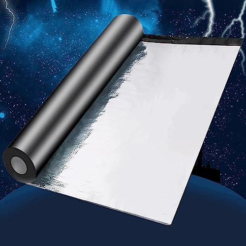 Tela asfaltica autoadhesiva cinta impermeable Cubierta Rollo De Cinta Para Fugas En El Techo, Parche Reparador De Asfalto En Papel De Aluminio Para Techo De Carga, Piscina, Porche Y Balcón, Autoadhesi