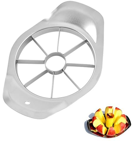 BLPRKOT Taglia Mela a Spicchi, Tagliamela Spicchi Acciaio Inox, Tagliamela 8 Lame, Durevole Affetta per le Mele e le Pere, Levatorsoli per Mele per Casa e Cucina, Lavabile in Lavastoviglie