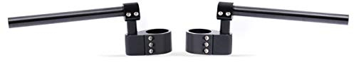 Stummellenker Vario Kompatibel mit Ducati Scrambler Café Racer 51mm Alu sw