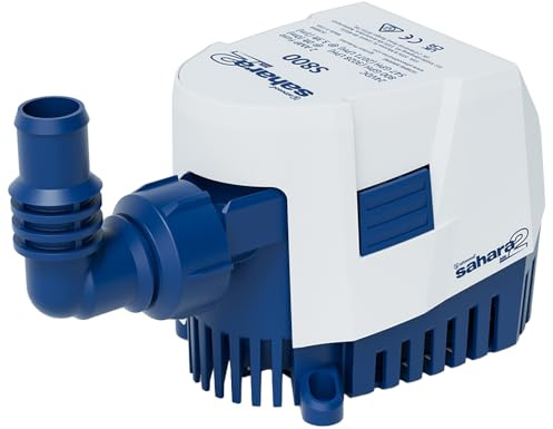 Attwood 5509-7 Sahara MK2 800 GPH 24 Volt Automatic Bilge Pump