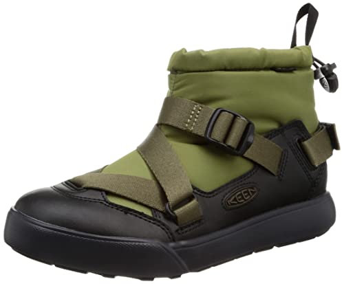 KEEN Damen Hoodzerra wasserdicht Mode-Stiefel, Olive Drab Dark Earth, 38 EU