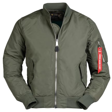 Mil-Tec US MA1® flygarjacka sommar oliv, oliv, S