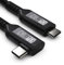 CABLETEX 5m Link Kabel kompatibel mit Meta Quest 3, Oculus Quest 2, PICO 4, PSVR2, USB 3.2, USB C - Virtual Reality Kabel Gaming Deluxe Aluminium Version