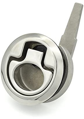 Serratura a camma in acciaio inossidabile incorporata Maniglia ad anello tondo Maniglia a filo Chiusura a scatto for barca automobilistica 1 pz (Size : XK246-2-316)