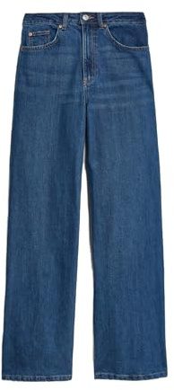 Marks & Spencer Jeans de Pata Ancha Índigo Medio UK 18 (EU 46)