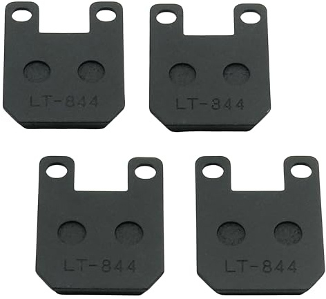 Seyaolex 4 Pcs Pastillas de freno para motocicletas eléctricas Speedfight 1 2, Jetforce, C-Tech y Elyseo 50 (delanteras y traseras)