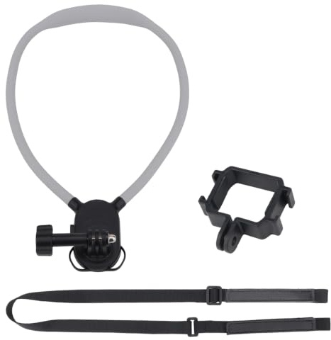 Nackrem fäste för DJI Pocket 4 Pro, POV nackhållare med bröstrem | för actionkamera handsfree POV vlogging för Pocket 4 Pro-tillbehör