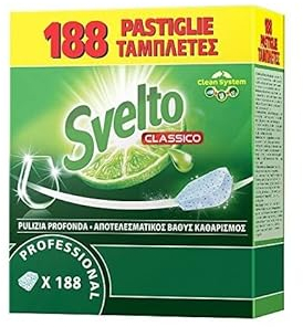 Fustino 188 Tabs 10g per lavastoviglie Svelto Tablets