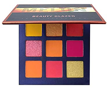 Beauty Glazed Ombretto Beauty Glazed 9 colori Shine Diamond pigmenti trucco professionale waterproof shadow glitter reflection Palette trucco nudi # 07
