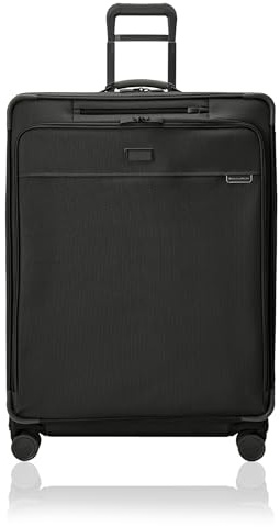 Briggs & Riley Baseline Spinner, Schwarz, 31-inch Extra Large Expandable, Baseline Spinner