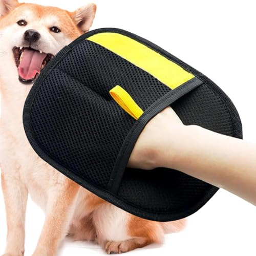 XIAOXIAOYU Gants pour chiens pour la perte de poils, gants pour enlever les poils de chat | Gants statiques d'épilation pour chiots,Gants démêlants pour animaux de compagnie, gants de démêlage pour