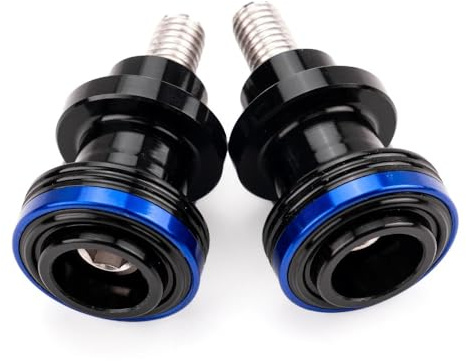 NFNVEKESD Diábolos para Moto para para TRK 502X 502 para TRK 702X 702 para TRK 251 para TNT 300 600 para Leoncino 500 Tornillo Soporte Deslizante los carretes basculante CNC M6(Blue)