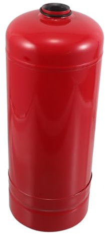 Hoement Cilindro Estintore Vuoto in Acciaio 2 Kg, Corpo Estintore Ricaricabile Portatile, Bombola Resistente Per Emergenze Domestiche, Officina e Auto