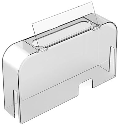 Copertura protettiva per dock antipolvere antigraffio Accessorio per console Copertura antipolvere in plastica trasparente Custodia rigida Guscio protettivo Dock in plastica trasparente