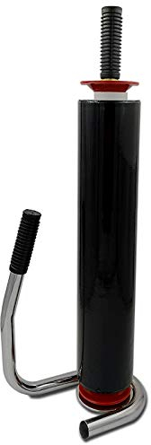 verpacking Stretchfolie 23 my Schwarz 50 cm x 300 m reißfeste Umzugsfolie Folie für Möbel Wickelfolie Palettenfolie Packfolie (1 Rolle + 1 Profi-Abroller)