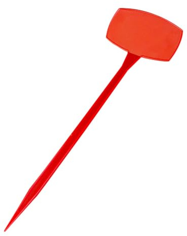 DOITOOL 10 Pflanzenschilder Aus Kunststoff, 50 Cm Lange Pflanzenstecker Pflanzenetiketten Zum Beschriften, Kräuterschilder Kräuterstecker-Set,Stecketiketten Wetterfest, Pflanzschilder