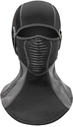 ROCKBROS Sturmhaube Motorrad, Sturmmaske Fahrrad Winter Radfahren Gesichtsmaske Atmungsaktiv Balaclava Skimaske