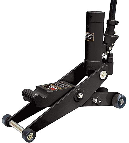 HPDMC Hydraulic Forklift Jack 5 Ton (10,000 lb) Capacity, Dual Position Forklift Service/Hydraulic Floor Jack Black for Truck Tractor, Lifting Range 2.76-28.74