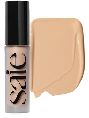 Slip Tint Radiant Concealer for Dark Circles, Redness and Blemishes, Lightweight Formula Enriched with Moisturising Hyaluronic Acid, Shade 7