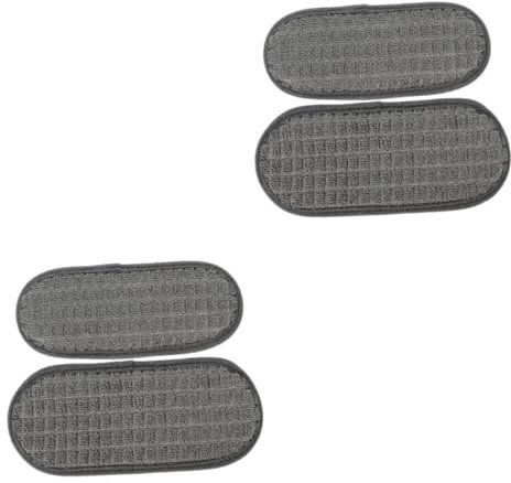 Angoily 4pcs Absorbent Water Dispenser Drip Tray Pads for Refrigerator Grey Prevents for Fridge Catcher and Drip Control