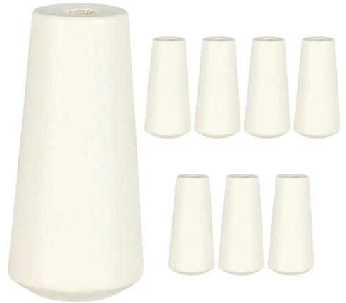 UPKOCH Tiradores para Cordón de Persianas Madera Beige 8 Piezas Accesorios para Cortinas Enrollables Función Práctica para Uso en Ventanas y Estores