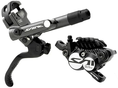 Shimano DISC Brake Assembled Set/J-KIT, Saint, BL-M820-B(R), BR-M820(R), Metal PAD (W/FIN)