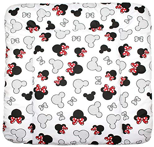 Baby Auflage Wickelauflage -Minnie - 70x50 cm 70x70 cm 70x85 cm Wickeltischauflage (70 x 50 cm)
