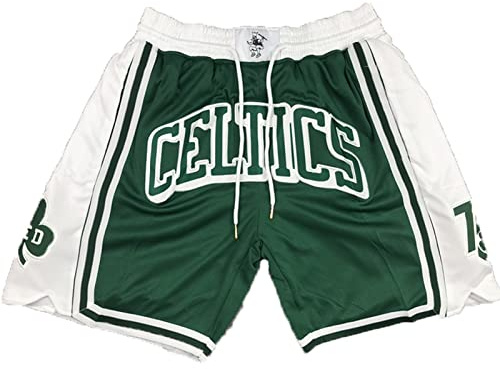 Hommes Basketball Shorts Short de Pantalon de Sport Respirant Haute élasticité Short de Course Short Sports avec Poche(1,L)