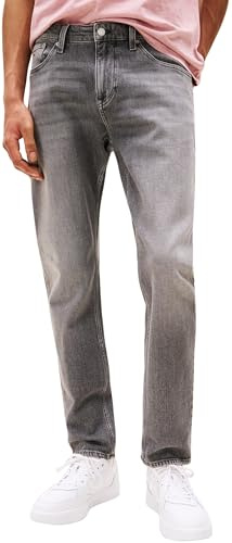 Tommy Jeans Jean Homme Austin Slim Tapered Fit, Gris (Denim Grey), 36W/38L