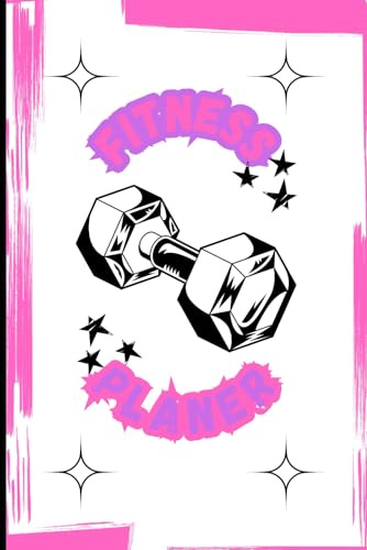 Fitness-Wochen-planer 6x9zoll für 53 Wochen & 107 Seiten, gymnastik-planer für Damen