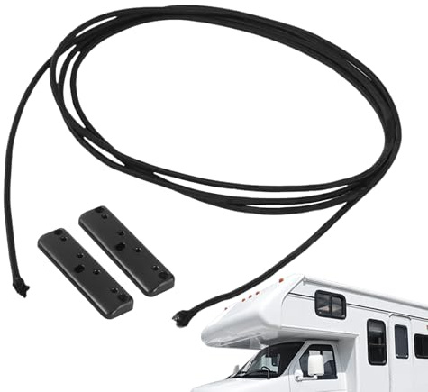 Red de Carga para Autocaravana | Organizador Interior Anticaídas,Cordón Elástico para Organización En Viajes Y Modificaciones De Autocaravana para Equipaje Y Accesorios