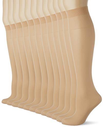 Dim, Mini, Medias EcoDim, Maxi resistencia Mujer x12, Beige (Capri 2m4), 35, 41