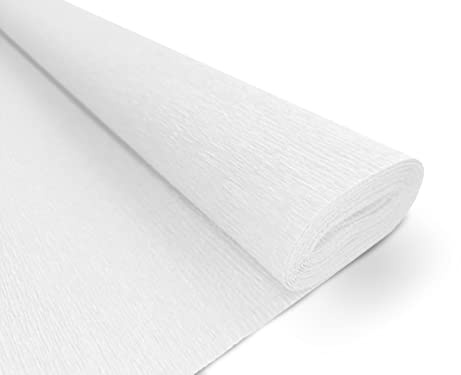Interdruk Crepe Paper Premium Quality 160 g/m2-101 White
