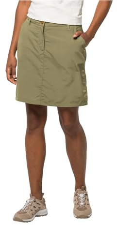 Jack Wolfskin Damen Kalahari W Skort, Bay Leaf, 38