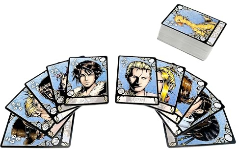 Triple Triad Card Game Set | Premium Collectible Deck | 110 Custom Game Cards | Strategy and Nostalgia for Fans of Final Fantasy | FFVIII