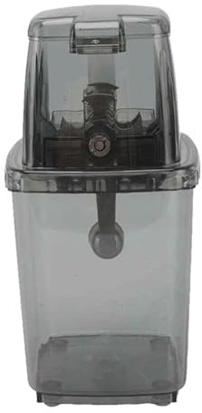 Ice Crusher, Clear Black Portable Ice Crushers for Home Use, Manual Hand Crank Breaker, Multi-Purpose Safe Crusher Machine for Platters, Coctails