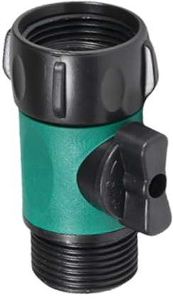 Ksikdeg Eau robuste avec connecteur simple standard adapté pour le nettoyage des pelouses, des véhicules, vannes de contrôle faciles pour économiser de l'espace de lavage de voiture