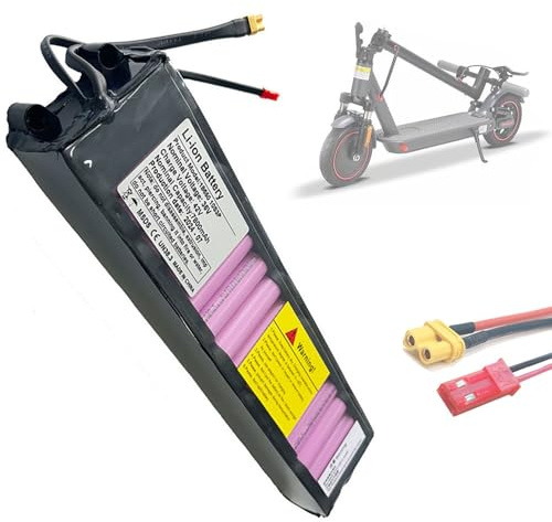 JHKJ Batterie per monopattini elettrici 36V 7.8AH Batteria al Litio 7800mAh per Monopattino M365 e Hoverboard, con connettori JST+XT30.
